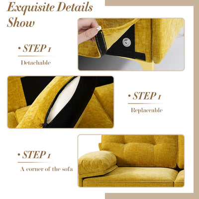 Sofa cover can be separated and replaced